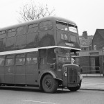 BW081X - Manchester Daimler CV6 Bus NNB292 Chorlton 1969