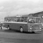 Crediton 1972 Devon General Bus ATA227L at Exeter Station