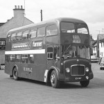 Ribble Albion Bus UCK857 at Penrith in 1971