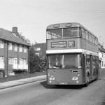 Brighton 1969 Bus PUF205H to Southwick