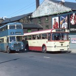 Yorkshire Woollen & Bradford Bus to Dewsbury 1966