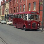 Bangor & Tregarth Purple Motors BMMO Bus SVA438 in 1965