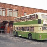 Southdown 1980 Bristol Bus at Chichester Station