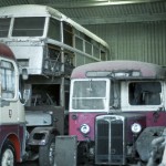 Vintage Scrap Buses for Restoration at Sandtoft
