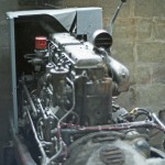 Vintage Bus Engine in Restoration at Sandtoft