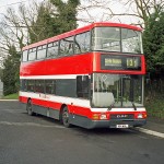 Wilts & Dorset Daf Bus N14WAL Corfe Mullen