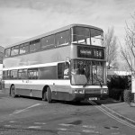 Wilts & Dorset Daf Optare Bus to Rockley Sands