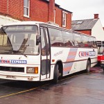 Leyland National Coach B201REL at Salisbury Station