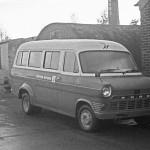 Ford Transit Western National Van VOW355J at Torquay