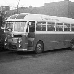Western National AEC Reliance Bus 890ADV at Exeter Station
