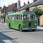 Lincolnshire Gainsborough Bus OFU886 19 1963