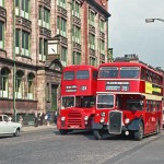 Leeds West Yorkshire Woollen Bus LWR419 & GHD762 in 1964