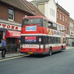 Wilts & Dorset Daf Optare Spectra Bus K106VLJ