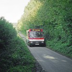 Wilts & Dorset Optare Metrorider Bus P235CTV - C182X