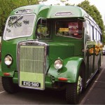 Dun Laoghaire 1949 Beeline Leyland Tiger Bus EVD580