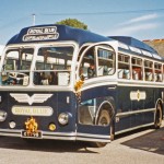Dorset Circle Royal Blue Bus OTT98