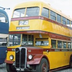 Douglas Isle Of Man 1948 AEC Regent bus JMN727