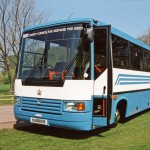 Reeves Burgess Harrier Leyland Swift Bus F31TMP