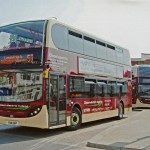 EYMS Diesel Electric Hybrid Asda Bus YX11DVP