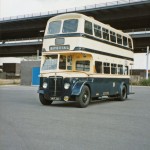 Birmingham 1953 Daimler CVG6 Bus MOF225