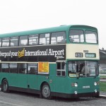 Liverpool Merseyside 1984 Leyland Atlantean Bus A108HLV