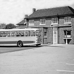 Coach Tour at Happy Frenchman Pub in 1971