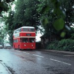 Potteries Leyland Atlantean Bus 766EVT in 1981