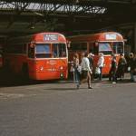 London AEC Regal Bus RF441 at Kingston Station 1978