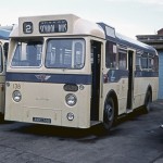Thamesdown 1964 AEC Twin Door Bus SFK132E at Swindon Yard