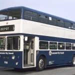 Lancaster City Council Leyland Bus ORC768 in 1978