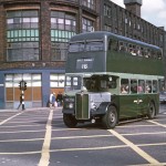 Leeds City Square Bus TNW756 in 1969