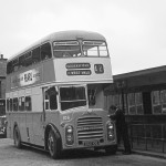 Huddersfield 1963 Titan Bus XCX106 to West Vale