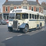 Darlington 1952 Guy Arab III Bus PHN708 on Tubwell Row