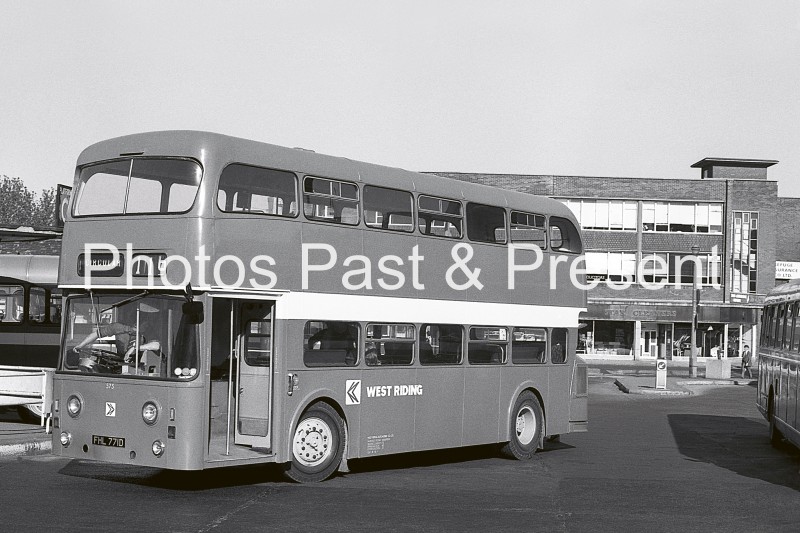 West Riding Leyland Atlantean Bus at Wakefield old Bus Station in 1974