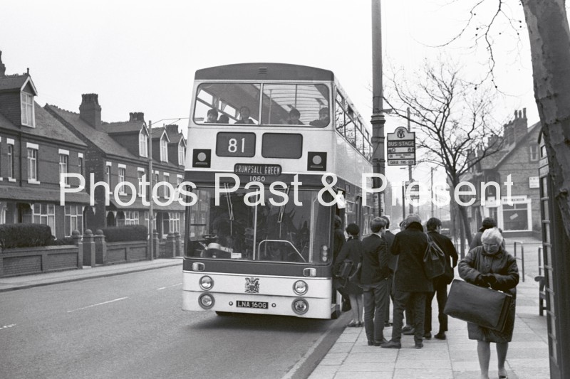 BW079X - Manchester Leyland Atlantean Bus LNA160G Chorlton 1969