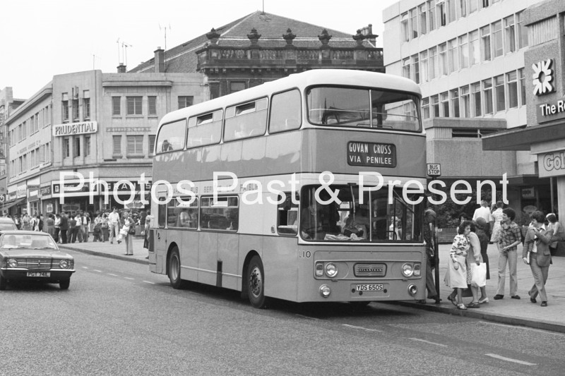 Graham's Bus Service Paisley 1978 Leyland Atlantean YDS650S
