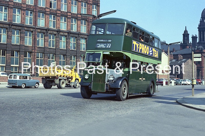 Bramley Bus at Leeds old Headrow 1966
