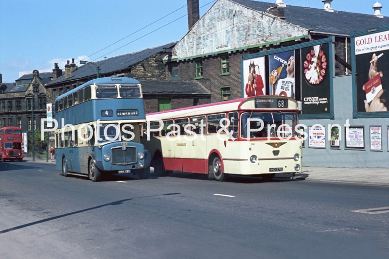 Yorkshire Woollen & Bradford Bus to Dewsbury 1966