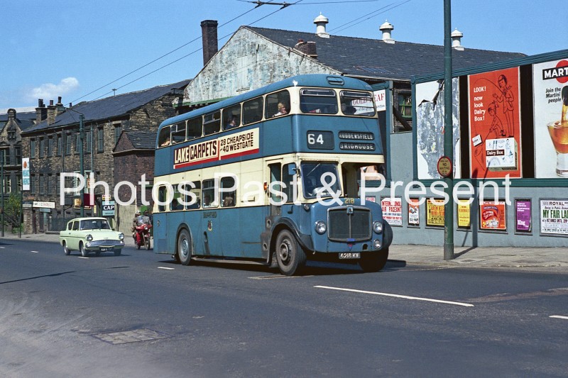 Bradford AEC Regal Bus to Brighouse 1966