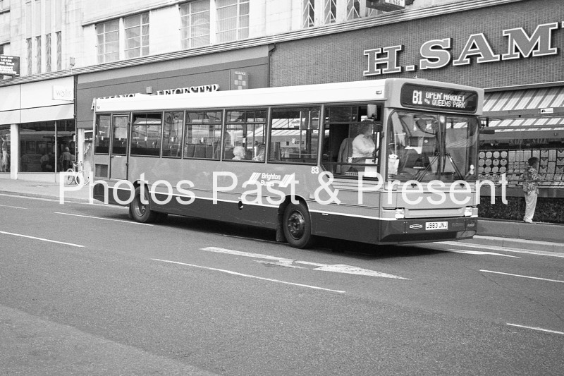 Brighton Buses Bus J983JNJ to Open Market