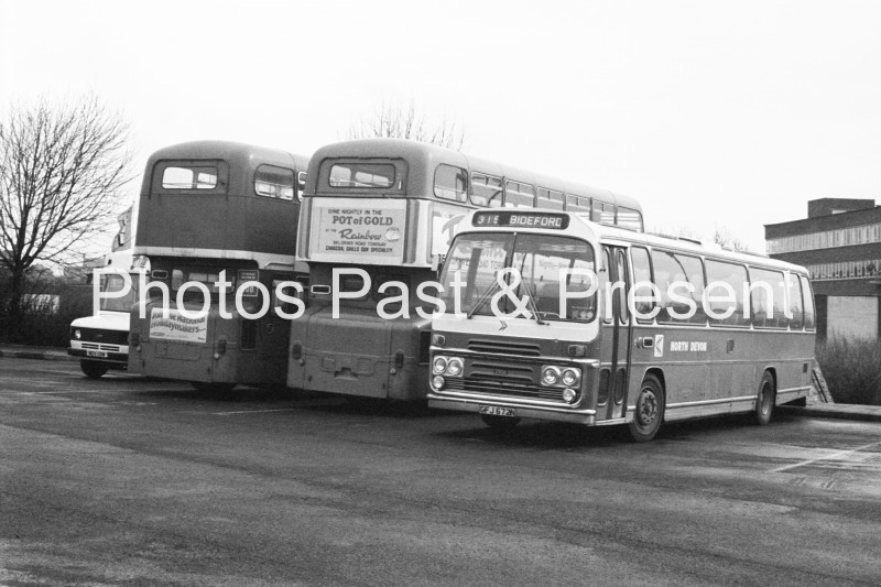 Bideford North Devon 1974 Coach GFJ672N