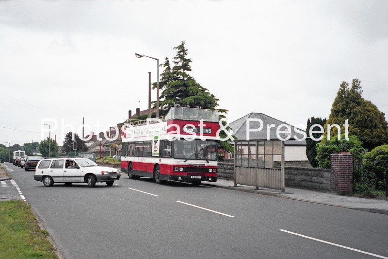 Wilts & Dorset Open Top Bristol Bus CUB70Y