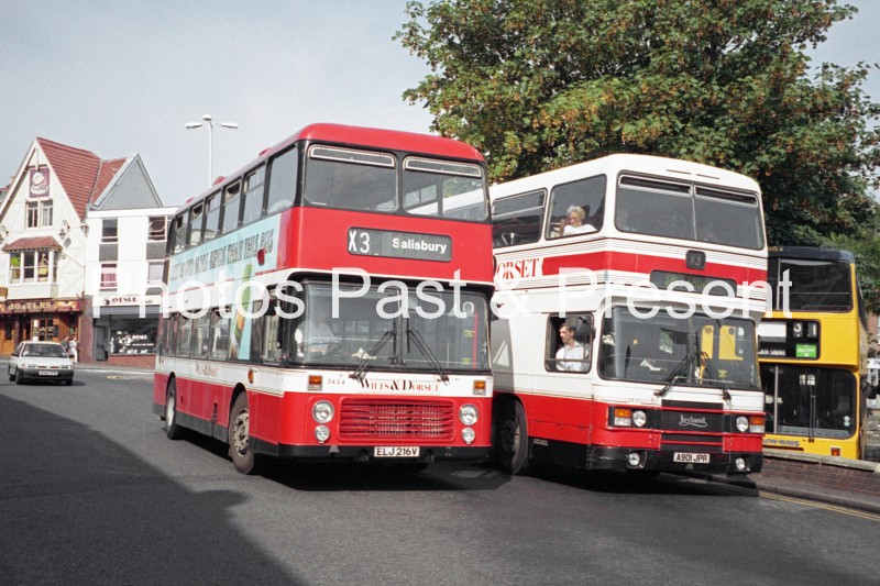 Salisbury Wilts & Dorset 1979 Bus ELJ216V