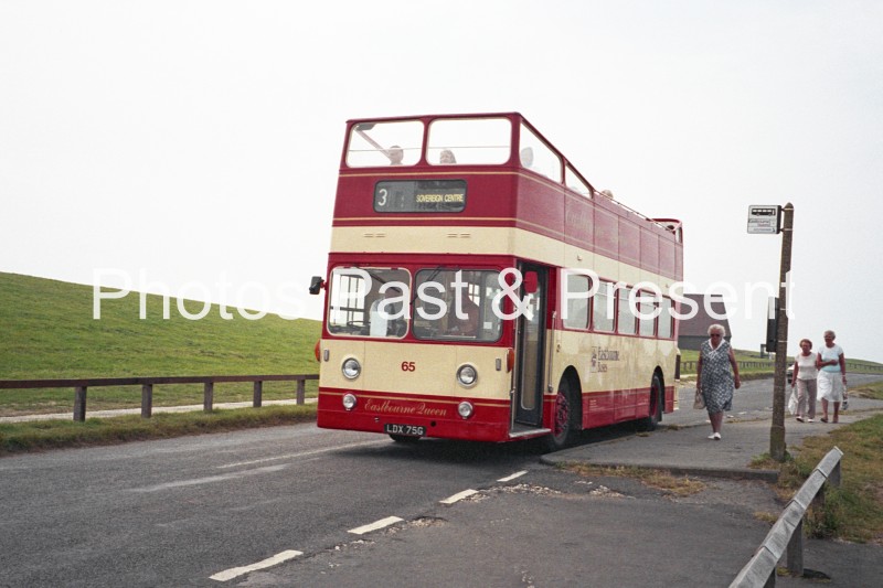Eastbourne 1969 Soveriegn Centre Bus LDX75G