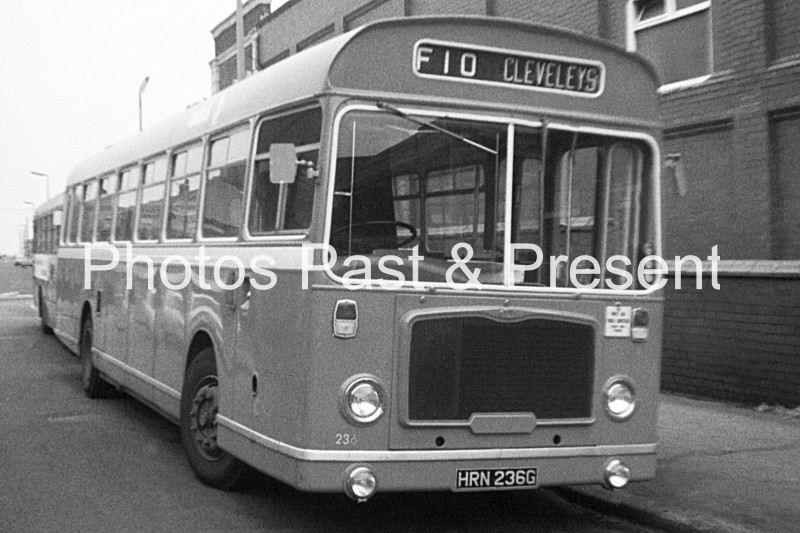 Cleveleys Blackpool 1969 Bristol Bus HRN236G