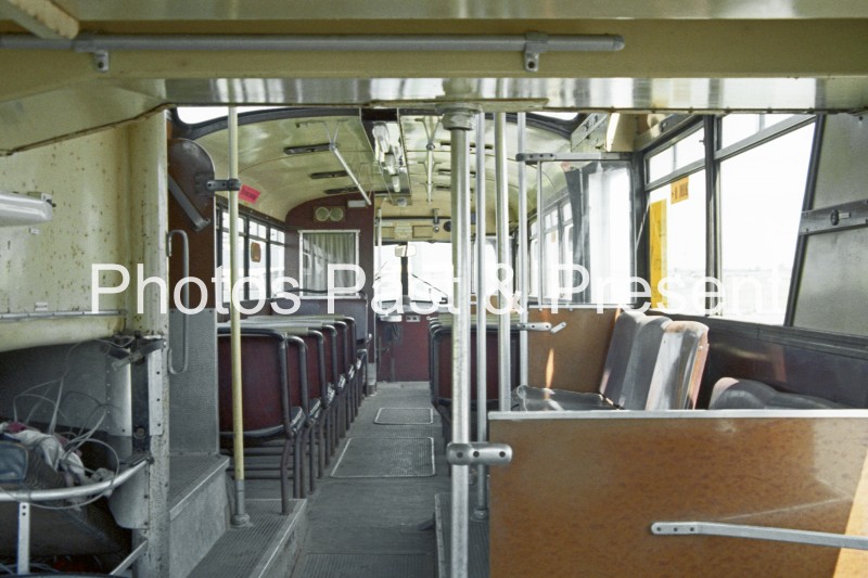 German Aachener Strassenbahn Trollybus Interior