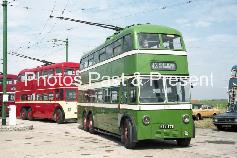 Nottingham & Huddersfield Trollybuses KTV578