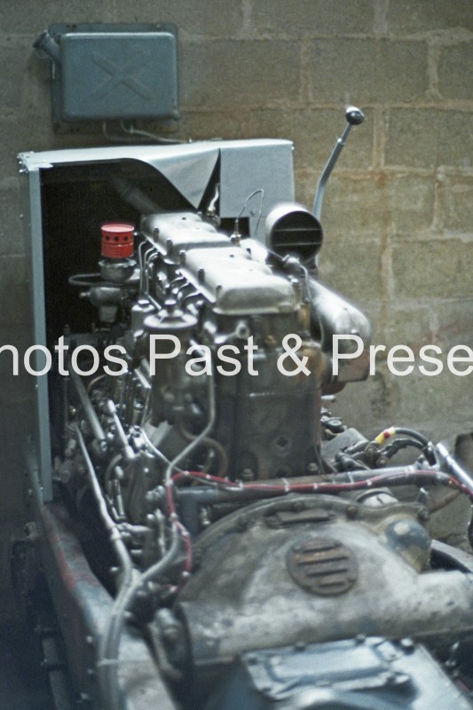 Vintage Bus Engine in Restoration at Sandtoft