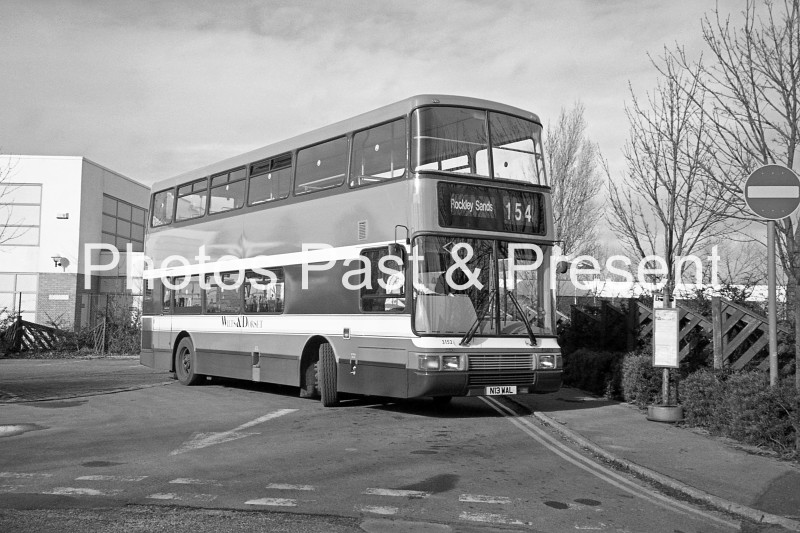 Wilts & Dorset Daf Optare Bus to Rockley Sands