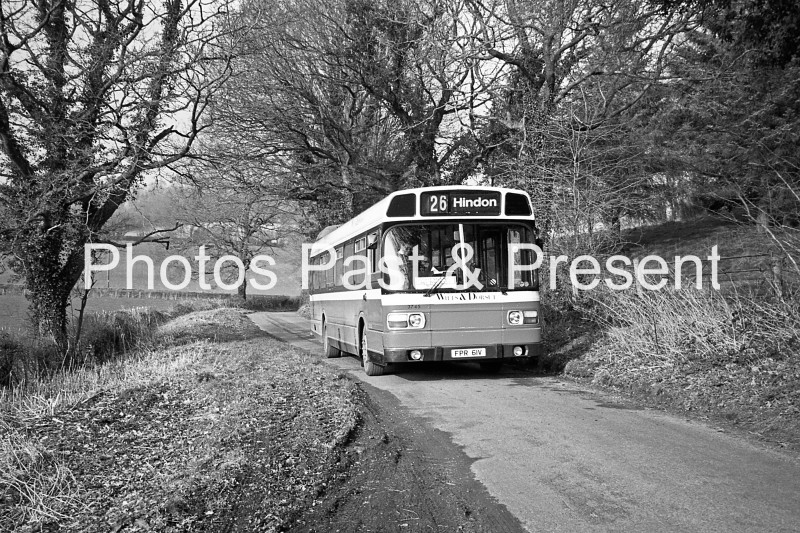 Wilts & Dorset Bus FPR61V to Hindon